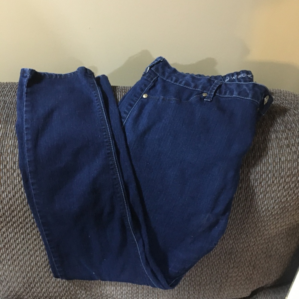 Dark Blue Denim Jeans